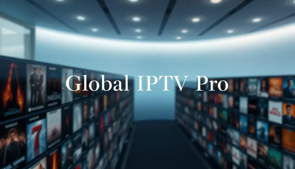 Global IPTV Pro video-on-demand bibliotek